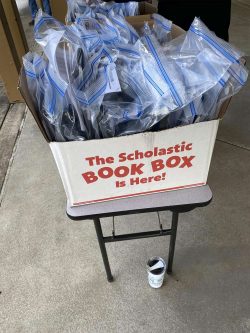 box of chromebooks